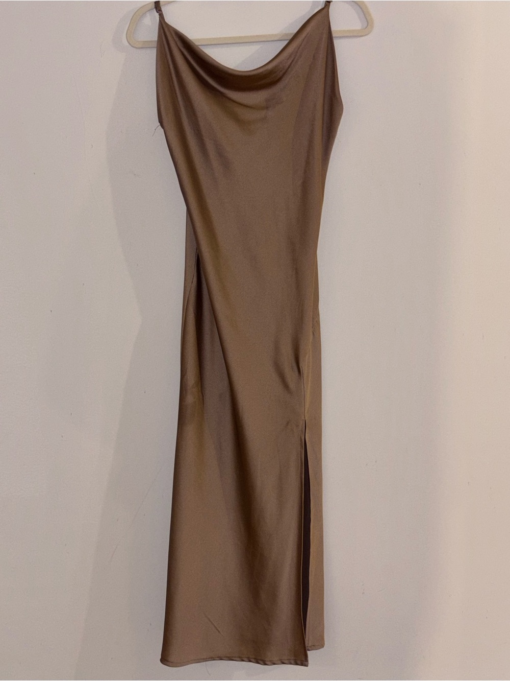 Satin Slip Mixi Dress Perfect For Wedding Guests